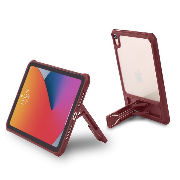 iPad case with stand red
