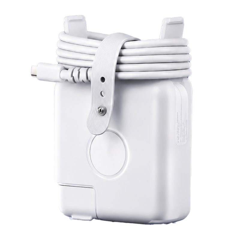 Winding Storage Case for Macbook Charger Adapter