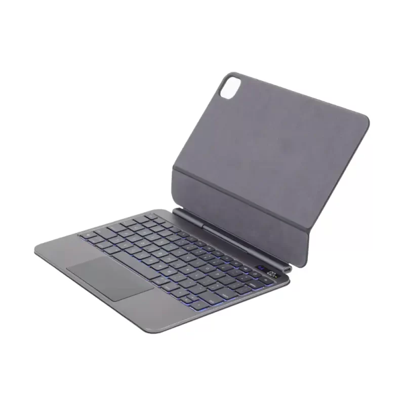 Aluminum Magnetic Suspension Keyboard for iPad Series, Substitute for Apple Magic Keyboard 2nd Generation