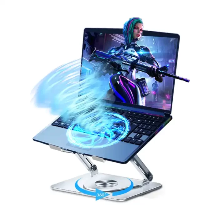 BENWIS Cooling Stand with RGB Turbo Fan - Image 4