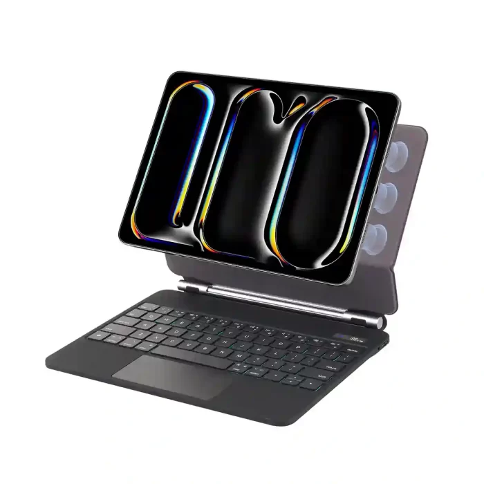 Colorful Magnetic Suspension Keyboard Case for iPad Series - Image 2