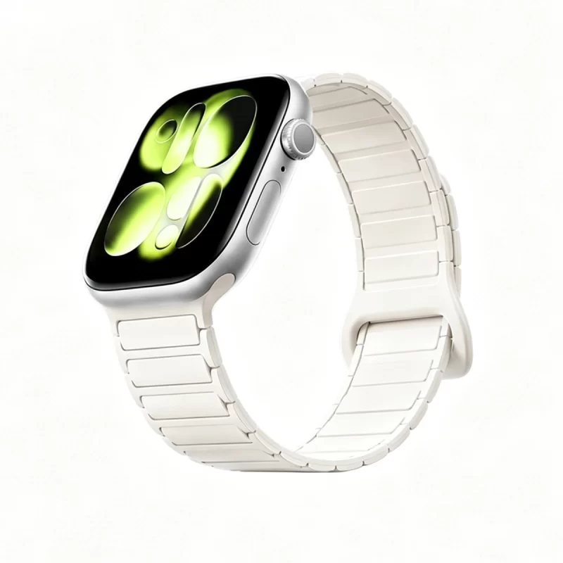BENWIS Skin-touch Silicone Magnetic Watch Band (With Safety Loop)